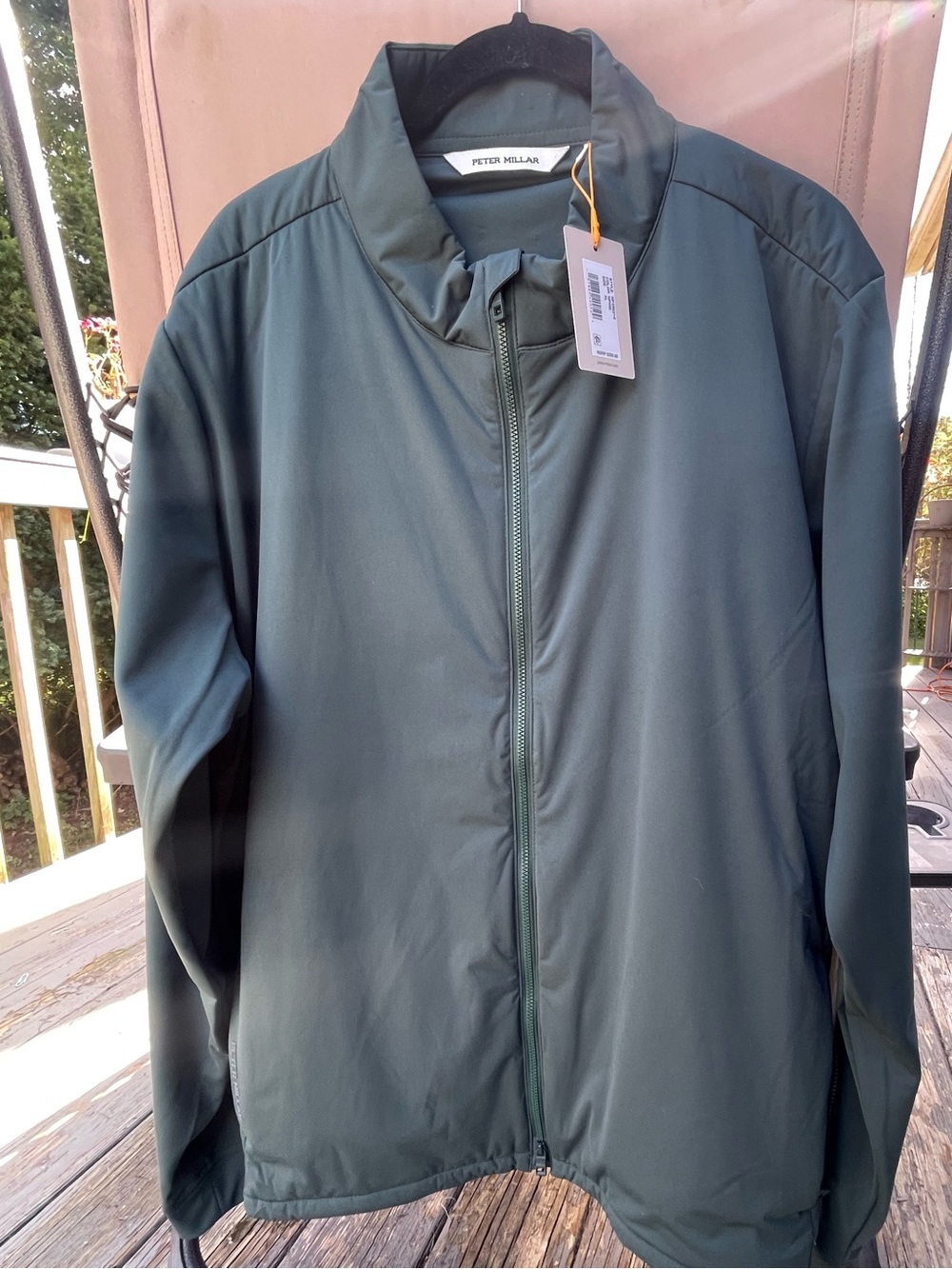 NWT Peter Millar Merge Hybrid Jacket Nordic Pine Green MF25EZ10